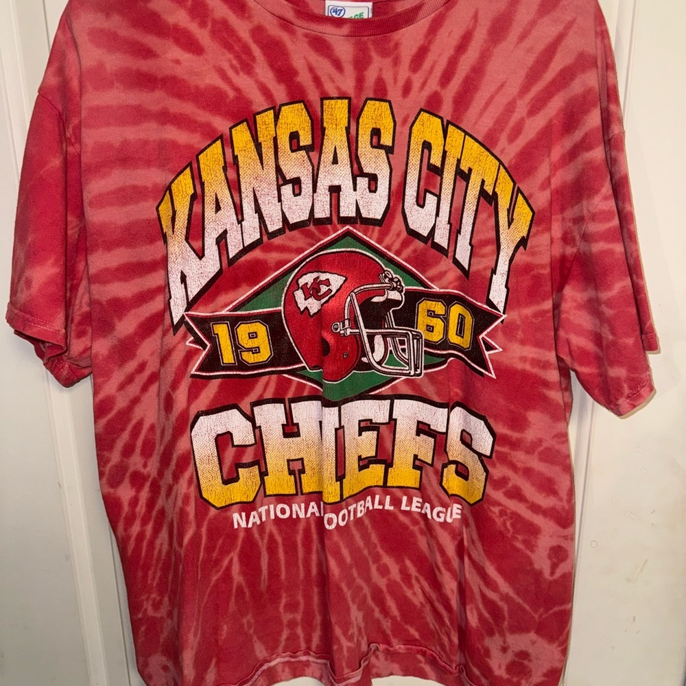 Kansas City Chiefs Tie-Dye T-Shirt